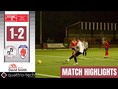Defeat at home | St Ives 1-2 Bromsgrove | Match Highlights | Pitching In Southern Premier Central
