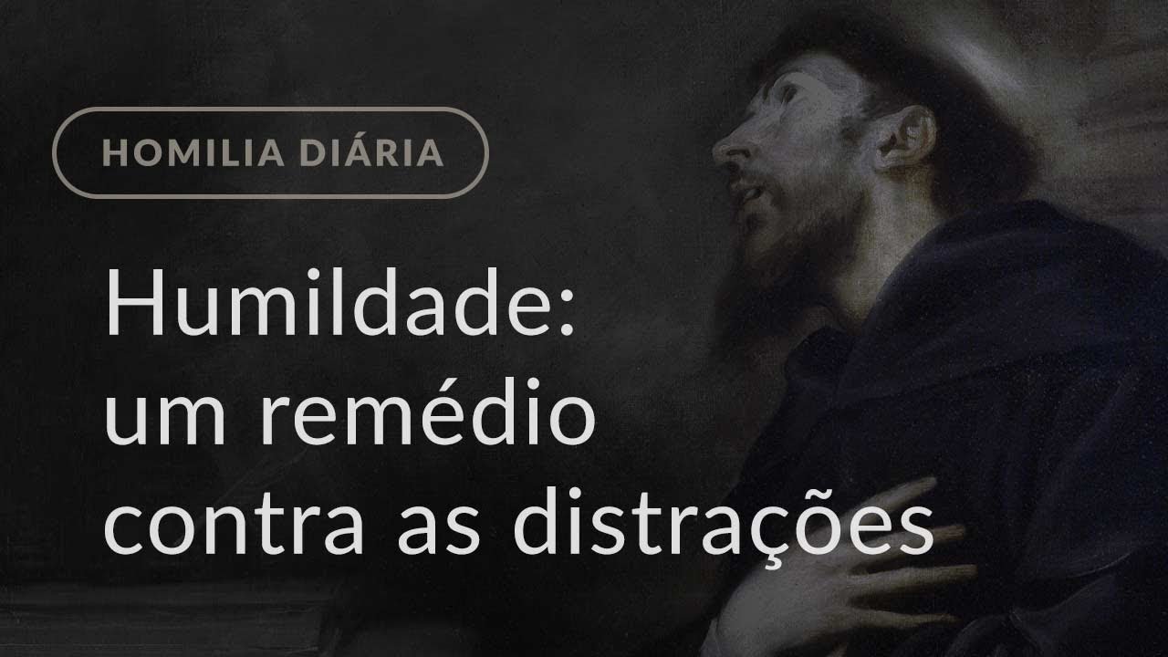Humildade: um remédio contra as distrações (Homilia Diária.1190: Quarta-feira da 11.ª Semana Comum)