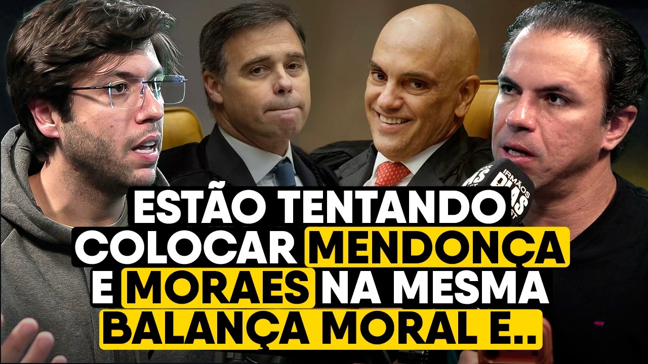 A FALSA EQUIVALÊNCIA entre MORAES e MENDONÇA - CAIO COPPOLLA