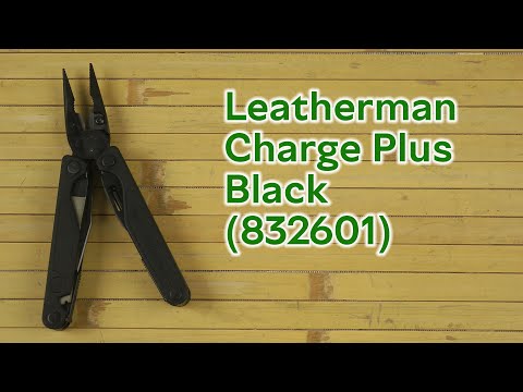 Мультитул Leatherman Charge Plus Black 832601 (19в1, 100мм, 235г, чехол, биты) - фото 1 - id-p1675357309