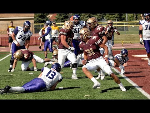 Cobber Football - Highlights vs. #15 Wis.-Whitewater - Sept. 9, 2017