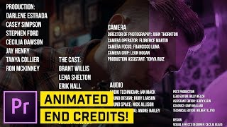 3 AMAZING Ways to Create ROLLING CREDITS in Premiere Pro CC