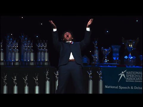 NSDA Humorous Interpretation ‘22 National Finalist: “Beetlejuice”