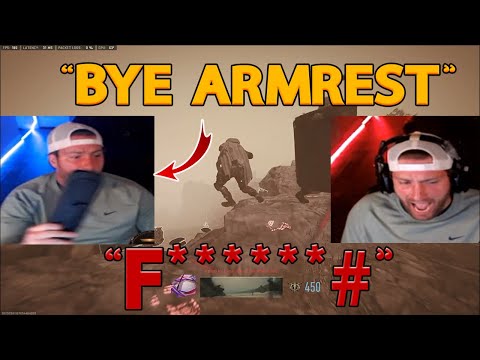 NOW HE BROKE HIS ARMREST! PCHOOLY IS SLOWLY LOOSING HIS MIND🤬😡