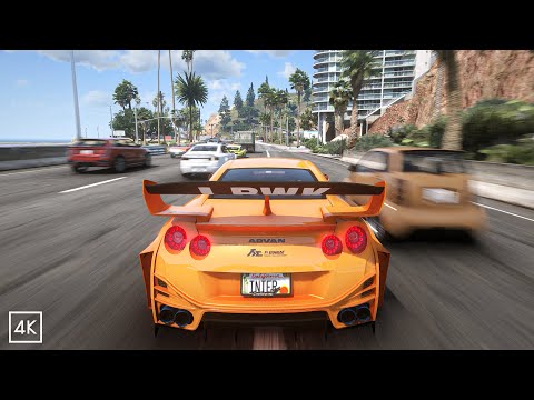 GTA 5 Enhanced Photorealistic Graphics MOD - Ray-Tracing RTX 3090 Ti Ultra Realistic Gameplay!