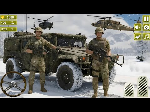 US Army Military Truck Driving 3D 🚛 | Real Army Transport Gameplay