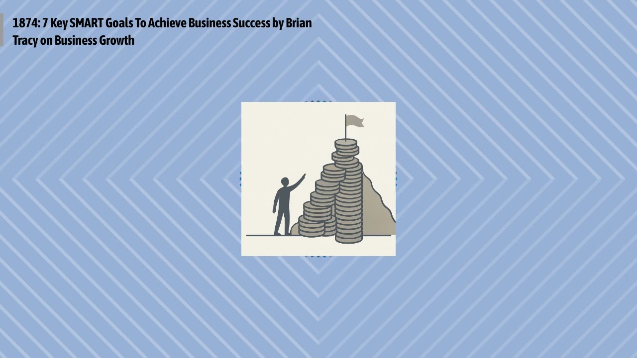 1874: 7 Key SMART Goals To Achieve Business Success by Brian Tracy on Business Growth | Optimal...