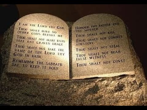 Moise: Cele 10 porunci și Tablele de la Dumnezeu!