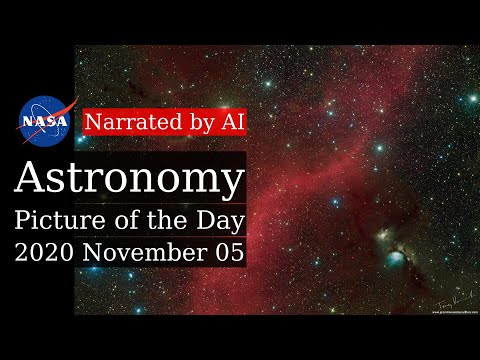 APOD: 2020-11-05 - North of Orion's Belt (Narrated by Joanna)