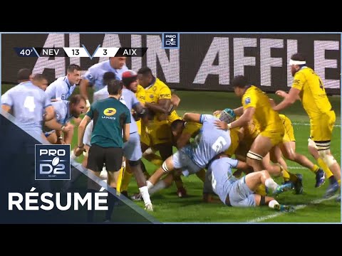 PRO D2 - Résumé USON Nevers-Provence Rugby: 26-9 - J08 - Saison 2022/2023