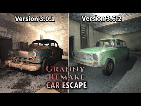 Granny Remake - Car Escape Version 3.0.1 to the Latest Version 3.6.2