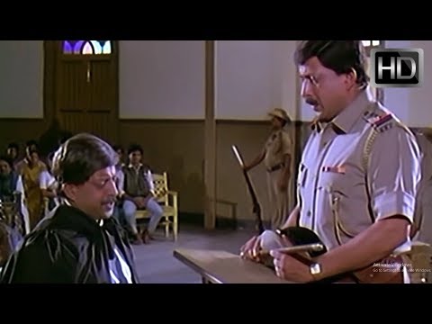 Lawyer Vishnuvardhan Brilliant Proofs Against Chandru | Kannada Movie Lion Jagapathi Rao