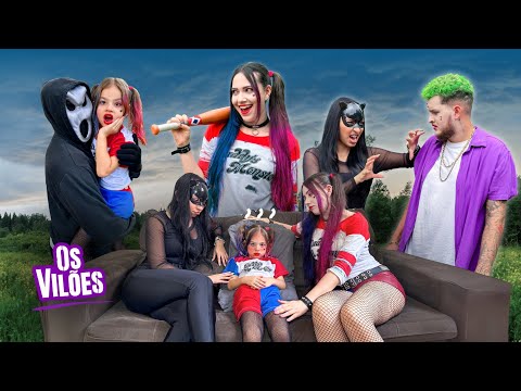 OS VILÕES - TEMPORADA 5 COMPLETA | Larissa Gaino