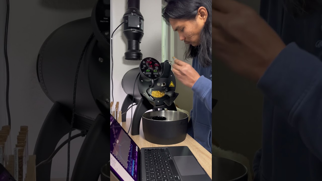 Roasting Natural Brazilian Coffee with Aillio Bullet Coffee Roaster