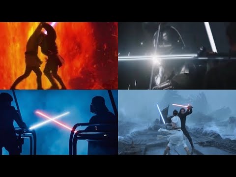 All Lightsaber Duels in Star Wars [OUTDATED]