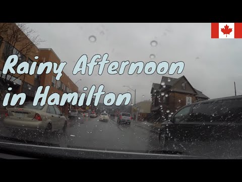 Rainy Afternoon in Hamilton: Copeland Avenue to Westcliffe Mall