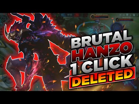 Samurai-X, Brutal Hanzo 1 Click Deleted, 26/0/6, Hanzo Main |MLBB