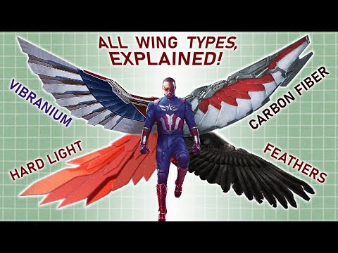 Evolution of Sam Wilson's Wings (Falcon/Captain America) BRAVE NEW WORLD SPOILERS!