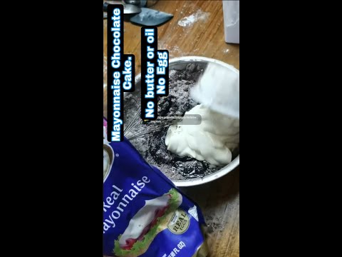Mayonnaise Chocolate Cake | Dump-all cake PINOY