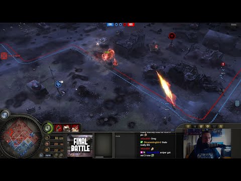 CoH1 Final Battle QF: Smoko vs. Zulu - EPIC GAME ft. Crocodiles, StuGs, Nebelwerfers and more!