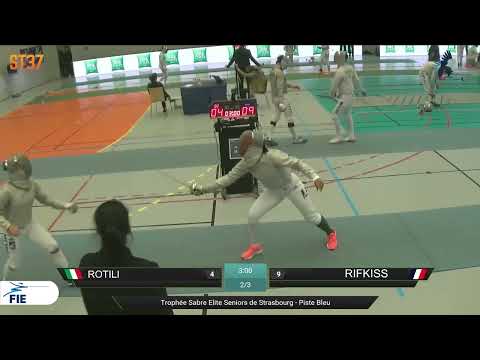 Strasbourg Open 2022 SWS - L16 - Claudia Rotili ITA v Margaux Rifkiss FRA