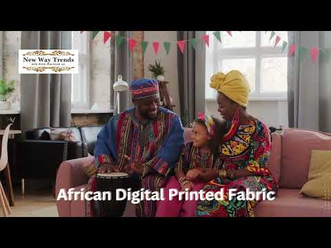 African Digital Print Fabric