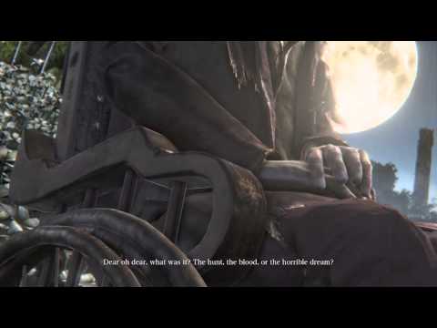 Bloodborne - Gehrman joins the hunt cutscene
