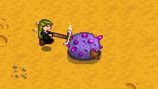 Meteorite Lands in your Farm when Explosion Is Heard In The Night shows up and you need a gold pick