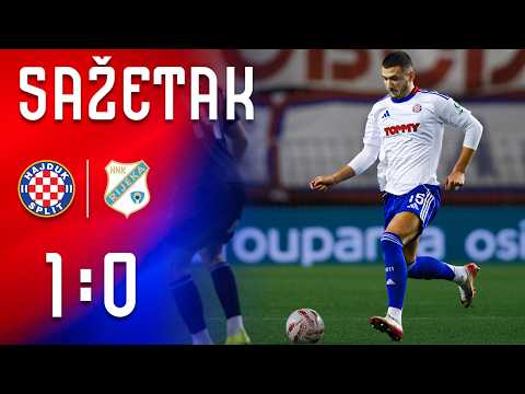 Sažetak | Hajduk 1️⃣-0️⃣ Rijeka | 23/36 kolo SuperSport HNL 🔴🔵