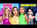 CHOOSING A NEW BABYSITTER FOR MY DAUGHTER Wednesday Addams Or Barbie Ft AnazalaFamily