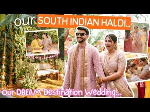 Our DREAM Destination Wedding begins... HALDI Vlog! #111111toForever