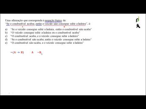 QUESTÃO 22 - RACIOCÍNIO LÓGICO - NEGAÇÃO DA CONDICIONAL