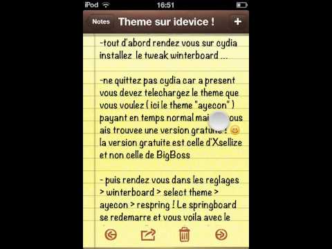 comment appliquer cydia