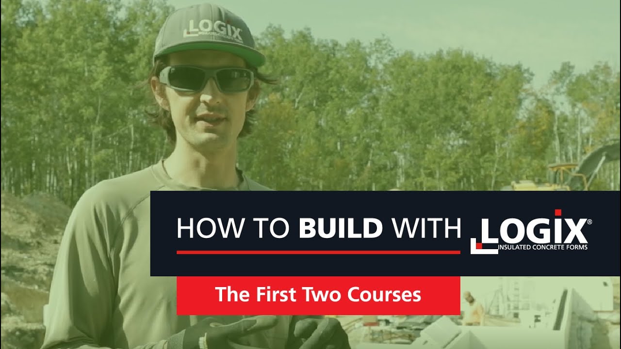 How to Install The First Two Courses of Insulated Concrete Forms