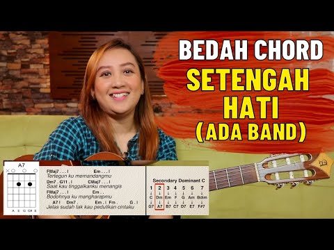 BEDAH CHORD - SETENGAH HATI (ADA BAND)