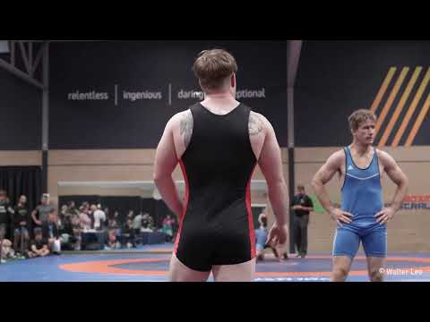 KYLE SKIBA vs ROHAN RAMPTON   [4K VIDEO]  -  AUSTRALIAN NATIONAL WRESTLING CHAMPIONSHIPS 2022