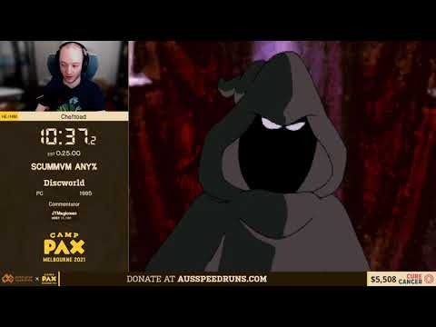 Discworld - ScummVM any% speedrun by Cheftoad - PAX AusSpeedruns 2021