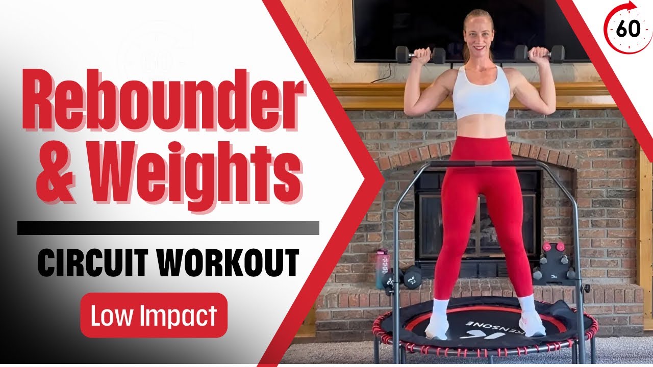 60 MINUTE REBOUNDER & WEIGHTS CIRCUIT WORKOUT // Total Body Burn & Sculpt