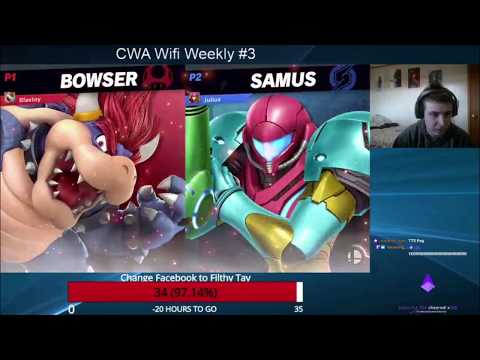 CWA Wifi Weekly 03 - Blastoy (Bowser) vs Jewls (Samus) Winners Round 2