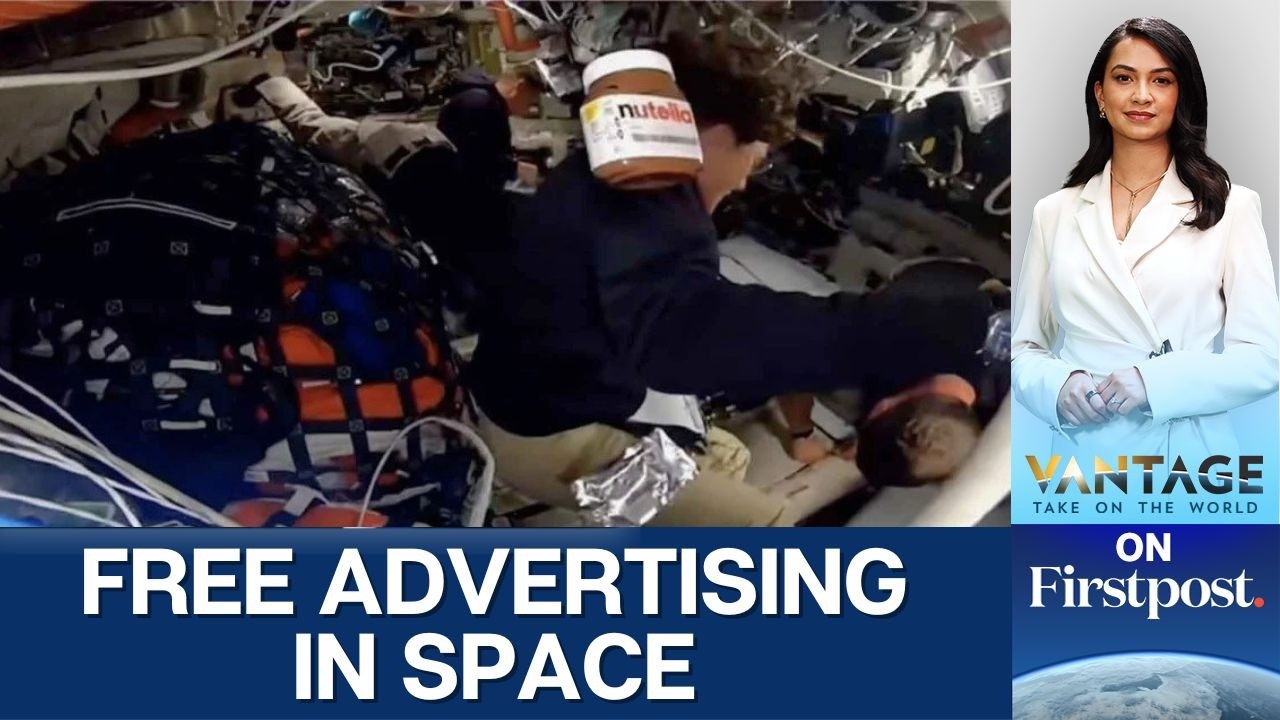 Artemis Livestream Reveals Nutella Jar Floating in Zero Gravity | Vantage on Firstpost | N18G