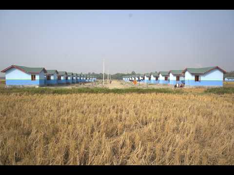 Tzu Chi in collaboration with the Forum For Rural Women Ardency Development(FORWARD), built Great Love Houses. After a year of construction, houses for a hundred families.