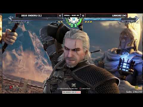 Soul Calibur 6 @ NLBC Online #9 - DEUS EndersJ vs Linkorz [GRAND FINALS] [4K/60fps]