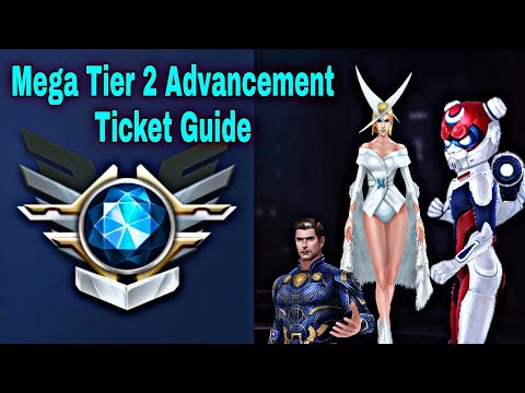 Mega Tier 2 Advancement Ticket Guide 2022 - Marvel Future Fight