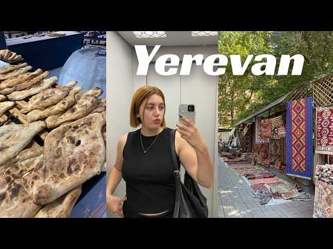 Yerevan Vlog 🇦🇲 | Armenian Wedding, Garni Temple & Local Food, Vernissage Market