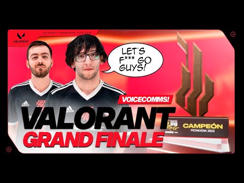 FIRST SPAIN VALORANT CHAMPIONS 🏆- Inside a competitive final - VALORANT voicecomms