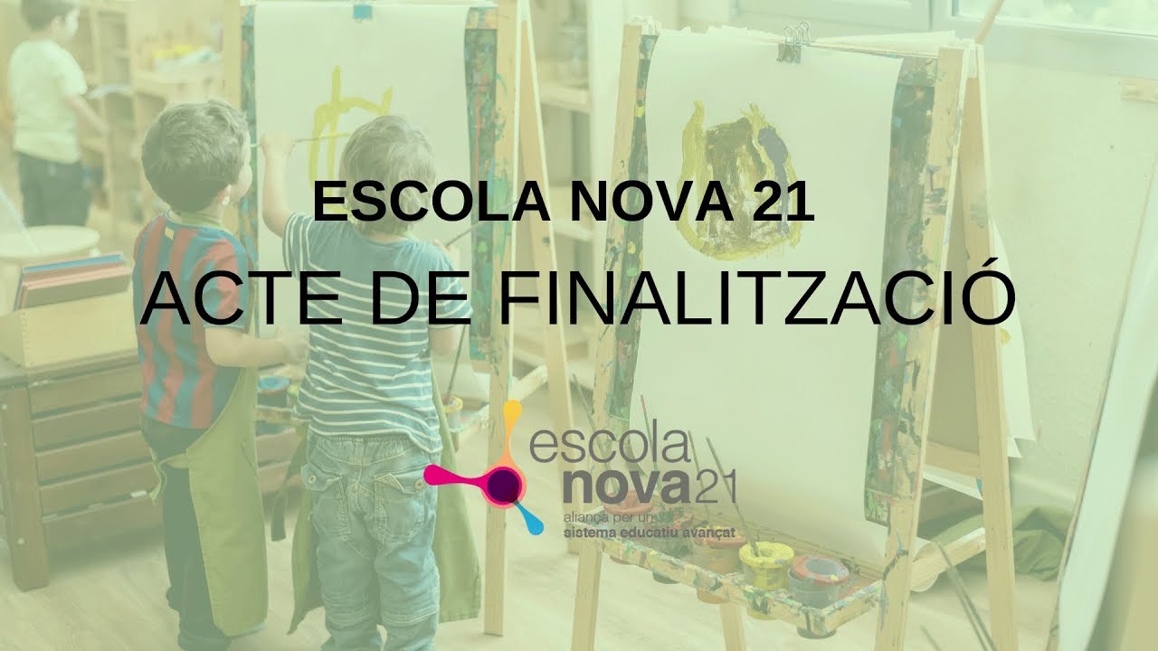 Escola Nova 21: Una educació de qualitat per a tothom és possible! - Acte de cloenda