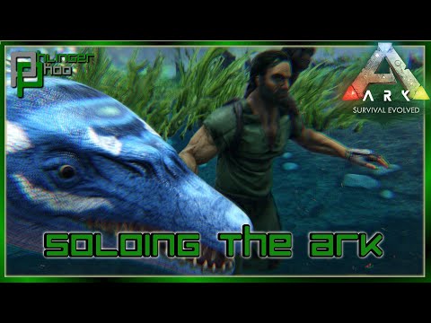 BACK TO THE ISLAND - BASILOSAURUS BREEDING! Soloing the Ark S6E28