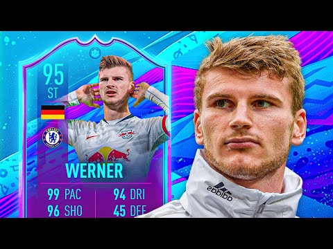 85 RATED IN FIFA 21?! 🙃 95 WERNER PLAYER REVIEW! - FIFA 20 Ultimate Team