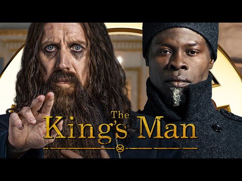 The King’s Man’s Rhys Ifans and Djimon Hounsou on the Rasputin Fight Scene