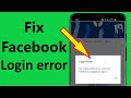 Fix Facebook “Login Error an unexpected error occurred please try logging in again” - Howtosolveit